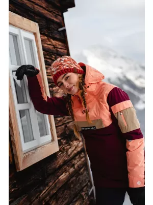 Dámská čepice NORDBLANC KNIT NBWHK7795 ČERVENÁ