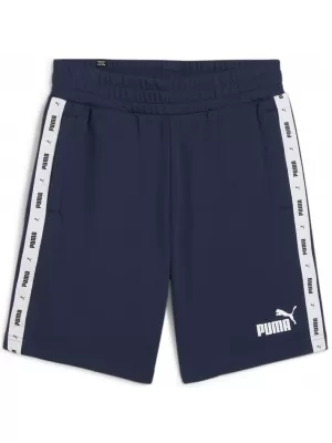 Pánské šortky PUMA ESS+ TAPE SHORTS 847387-14 BLUE
