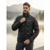 Pánská zateplená bunda  KILPI PAPILON-M UM0153KI ČERNÁ