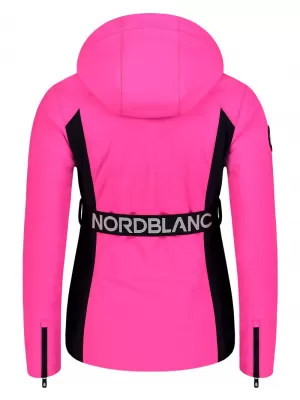Dámská softshellová lyžařská bunda NORDBLANC APRES-SKI NBWJL7928 RŮŽOVÁ