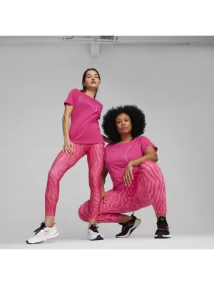 Dámské triko PUMA TRAIN FAV JERSEY CAT TEE 522420-48 PINK