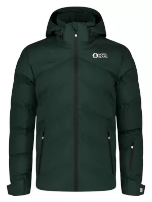 Pánská zimní bunda NORDBLANC BRILLIANCY NBWJM7926 TMAVĚ ZELENÁ