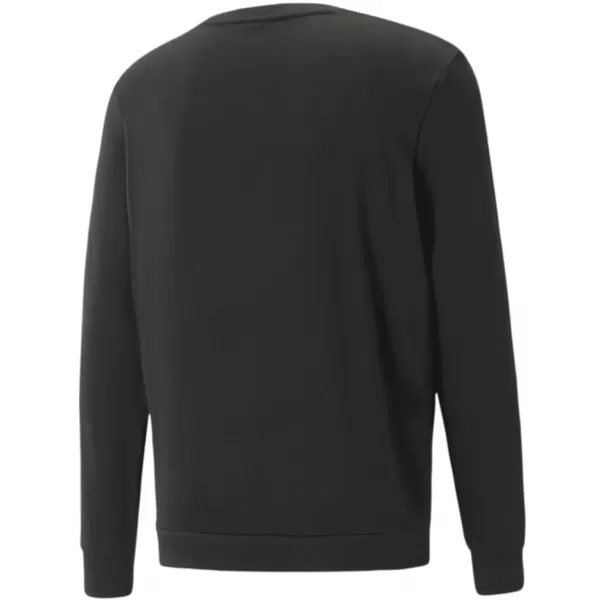  Pánská mikina PUMA ESS+ 2 COL BIG LOGO CREW 586763-61 BLACK 