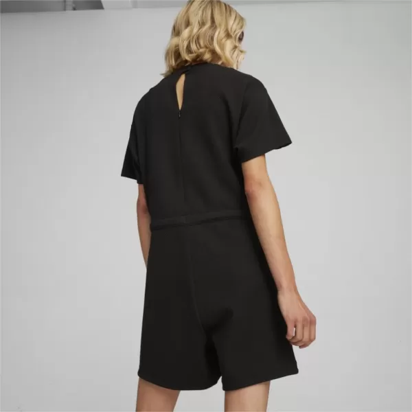  Dámský overal PUMA HER SHORT JUMPSUIT 677891-01 BLACK 
