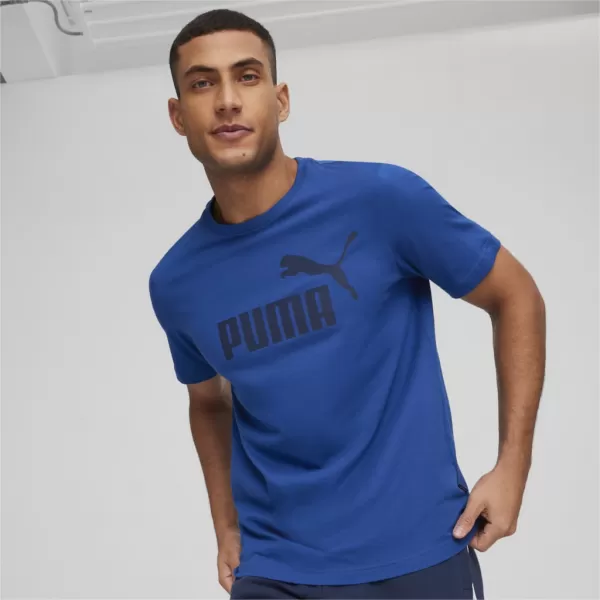  Pánské triko PUMA ESS LOGO TEE 586667-59 BLUE 