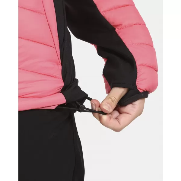  Dámská zateplená bunda  KILPI ACTIS-W UL0117KI RŮŽOVÁ 
