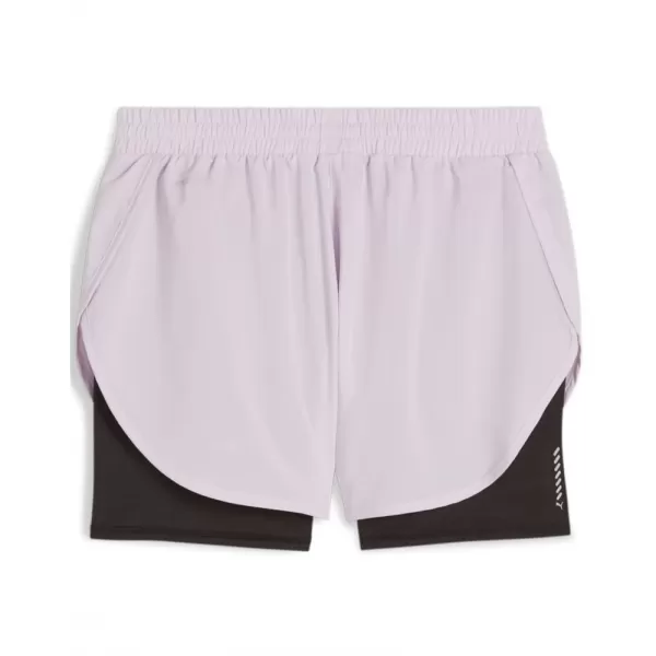  Dámské šortky PUMA RUN FAV WOVEN 2IN1 SHORT W 523181-60 BLACK 