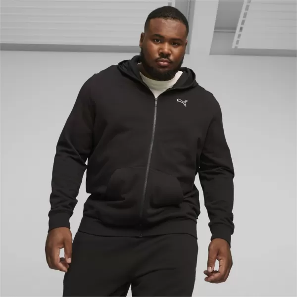  Pánská mikina PUMA BETTER ESSENTIALS FZ HOODIE 675979-01 BLACK 