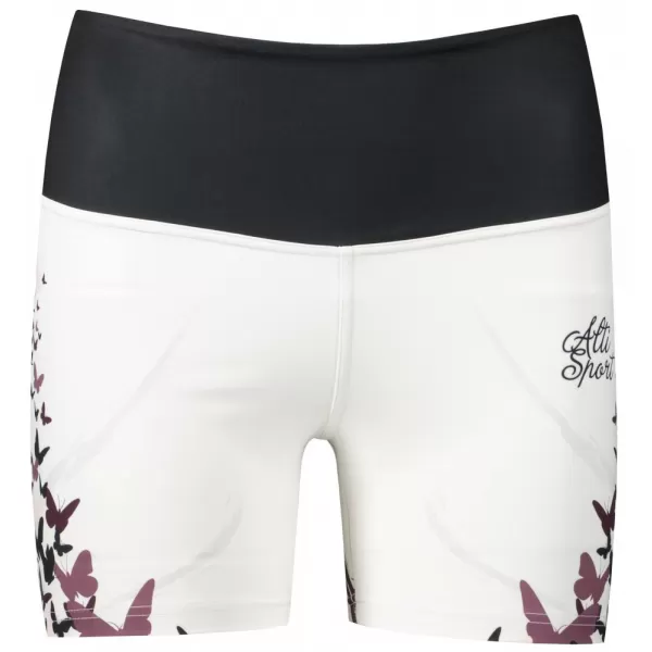  Dámské krátké legíny premium ALTISPORT VOJ/ALW022LEG03 BÍLÁ 