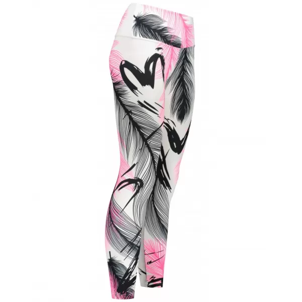  Dámské dlouhé legíny premium ALTISPORT VOJ/ALW001LEG01 BÍLORŮŽOVÁ 
