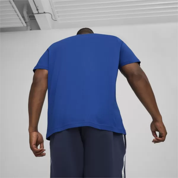  Pánské triko PUMA ESS LOGO TEE 586667-59 BLUE 