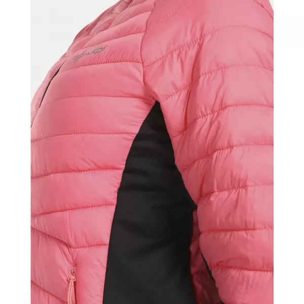  Dámská zateplená bunda  KILPI ACTIS-W UL0117KI RŮŽOVÁ 