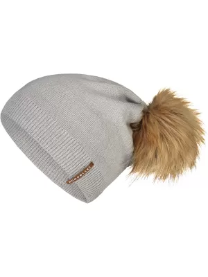 Čepice NORDBLANC SLOUCH NBWHK7784 SVĚTLE ŠEDÝ MELÍR