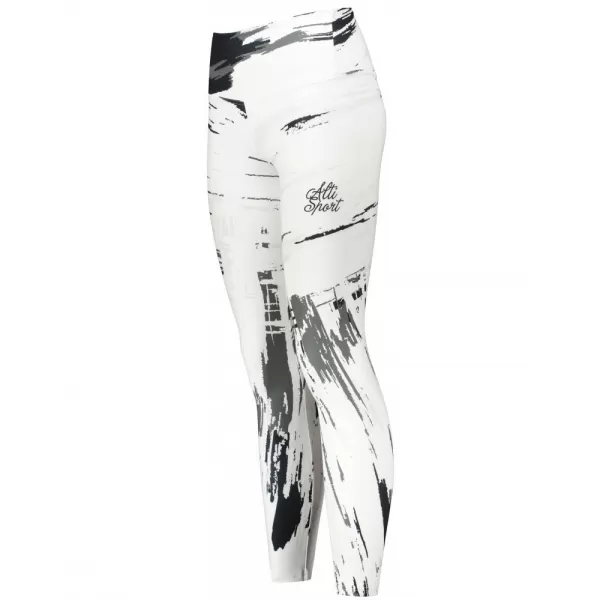  Dámské dlouhé legíny premium ALTISPORT VOJ/ALW010LEG01 BÍLÁ 