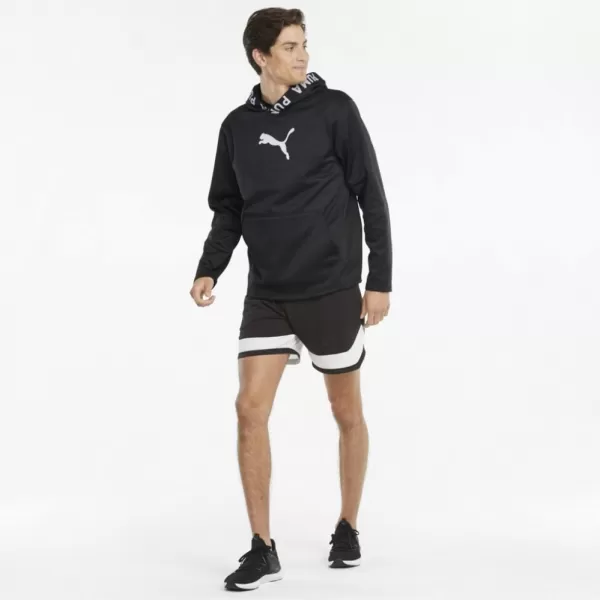  Pánská mikina PUMA TRAIN PWR FLEECE HOODIE 520893-01 BLACK 