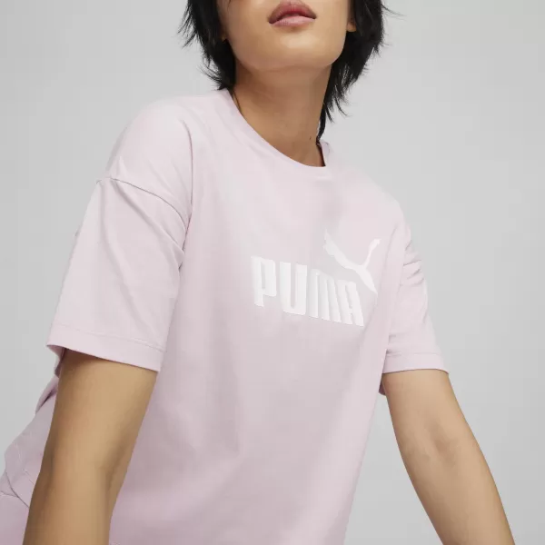  Dámské triko PUMA ESS CROPPED LOGO TEE 586866-60 PURPLE 