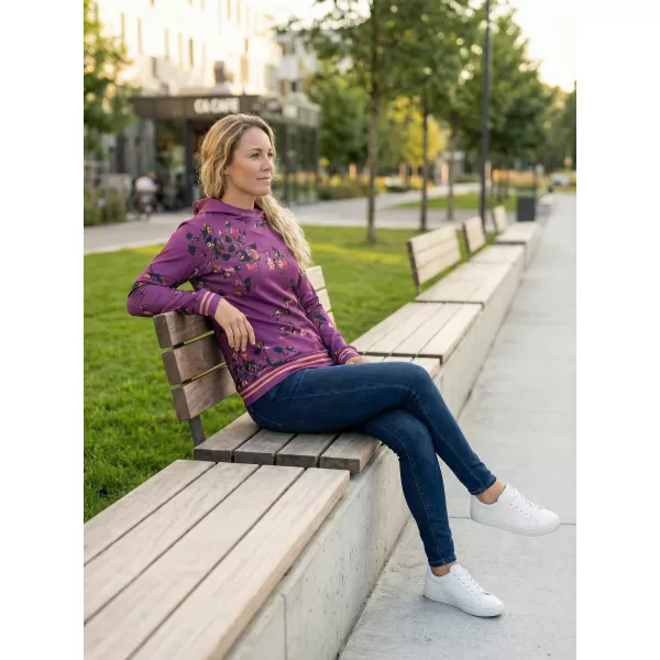  Dámská mikina premium ALTISPORT VOJ/ALW024MI01 FIALOVÁ 