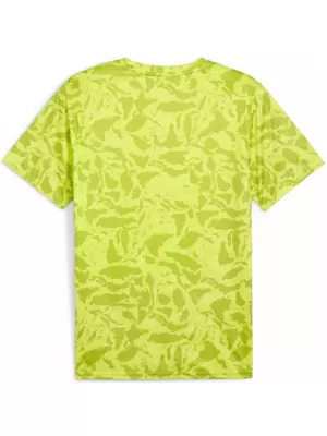 Pánské triko PUMA TRAIN FAV AOP TEE 525169-39 GREEN