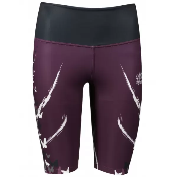  Dámské legíny nad kolena premium ALTISPORT VOJ/ALW022LEG02 FIALOVÁ 