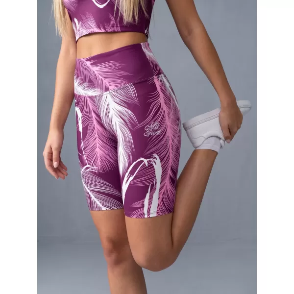  Dámské legíny nad kolena premium ALTISPORT VOJ/ALW001LEG02 FUCHSIOVÁ 