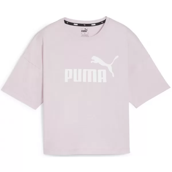  Dámské triko PUMA ESS CROPPED LOGO TEE 586866-60 PURPLE 