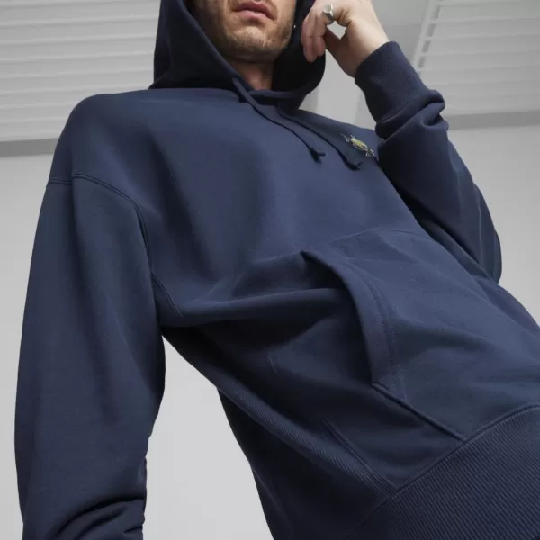  Pánská mikina PUMA DOWNTOWN GRAPHIC HOODIE 624361-14 BLUE 