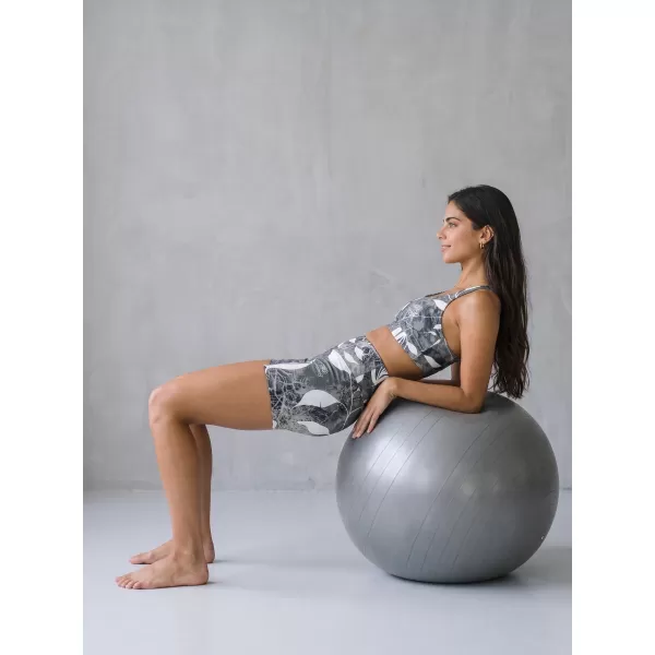  Dámské krátké legíny premium ALTISPORT VOJ/ALW020LEG03 ČERNOBÍLÁ 