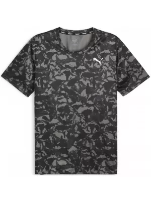Pánské triko PUMA TRAIN FAV AOP TEE 525169-01 BLACK