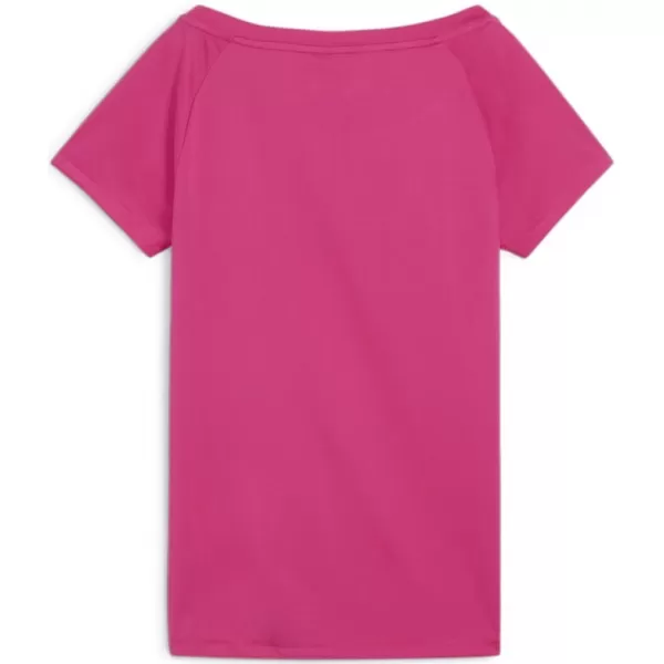  Dámské triko PUMA TRAIN FAV JERSEY CAT TEE 522420-48 PINK 