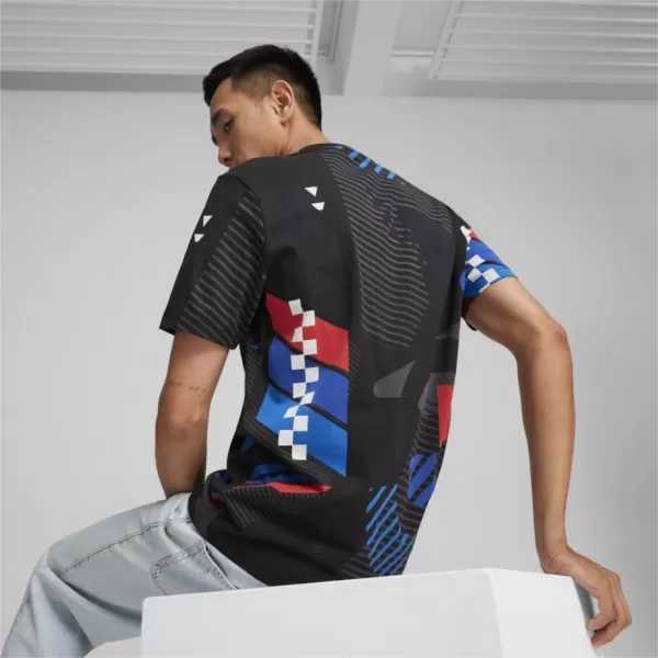 Pánské triko PUMA BMW MMS AOP TEE 624153-01 BLACK 