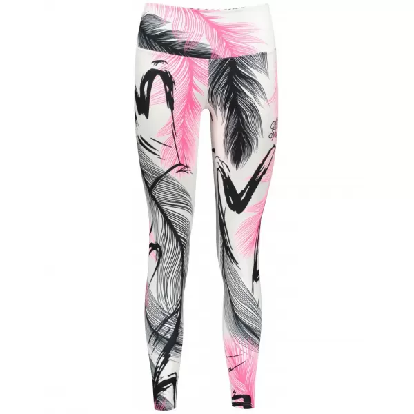  Dámské dlouhé legíny premium ALTISPORT VOJ/ALW001LEG01 BÍLORŮŽOVÁ 