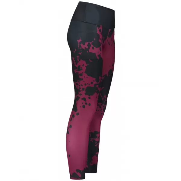  Dámské dlouhé legíny premium ALTISPORT VOJ/ALW012LEG01 FIALOVÁ/ČERNÁ 