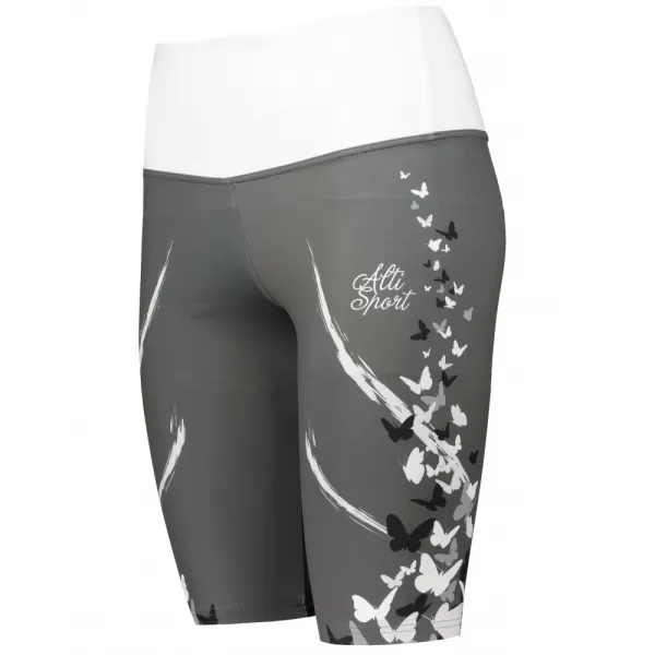  Dámské legíny nad kolena premium ALTISPORT VOJ/ALW022LEG02 ŠEDÁ 