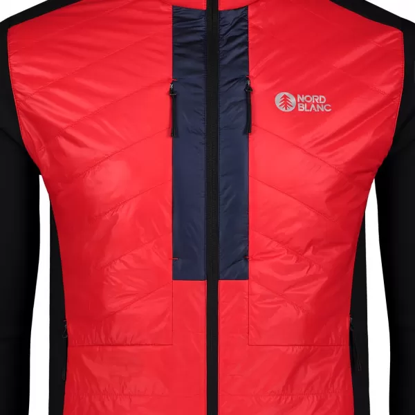  Pánská sportovní bunda NORDBLANC MULTISPORT NBWJM7985 ČERVENÁ 