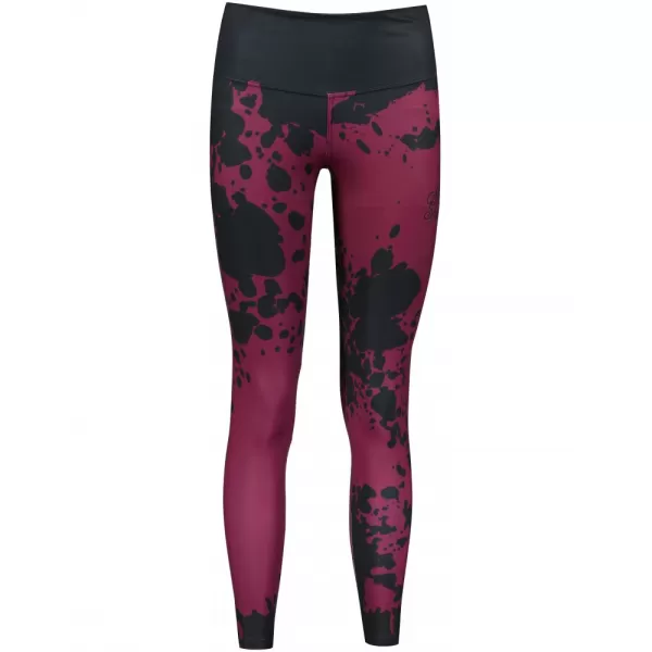  Dámské dlouhé legíny premium ALTISPORT VOJ/ALW012LEG01 FIALOVÁ/ČERNÁ 