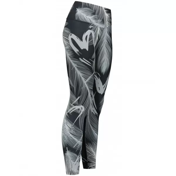  Dámské dlouhé legíny premium ALTISPORT VOJ/ALW001LEG01 ČERNÁ/ŠEDÁ 