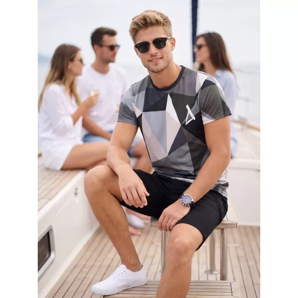  Pánské funkční triko premium plus ALTISPORT VOJ/ALM007TR02 ŠEDÁ 