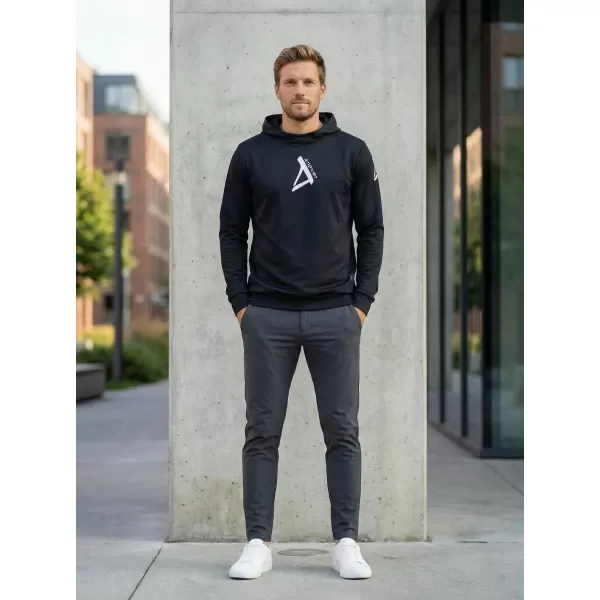  Pánská funkční mikina premium ALTISPORT VOJ/ALM013MI01 ČERNÁ 