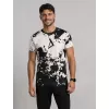 Pánské funkční triko premium plus ALTISPORT VOJ/ALM012TR02 ČERNOBÍLÁ