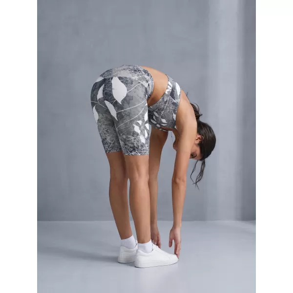  Dámské legíny nad kolena premium ALTISPORT VOJ/ALW020LEG02 ČERNOBÍLÁ 