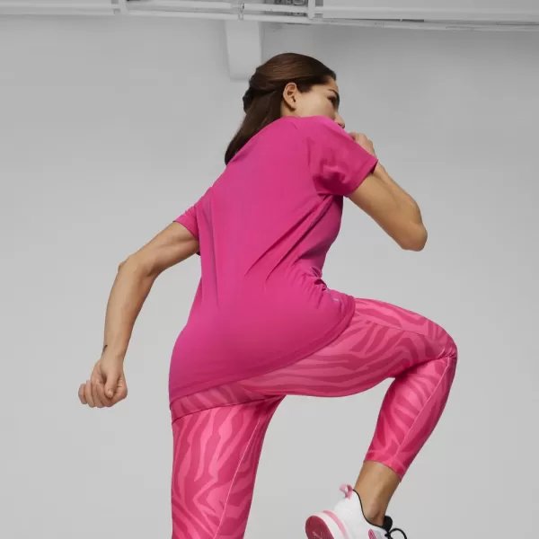  Dámské triko PUMA TRAIN FAV JERSEY CAT TEE 522420-48 PINK 