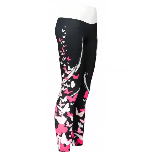  Dámské dlouhé legíny premium ALTISPORT VOJ/ALW022LEG01 ČERNORŮŽOVÁ 