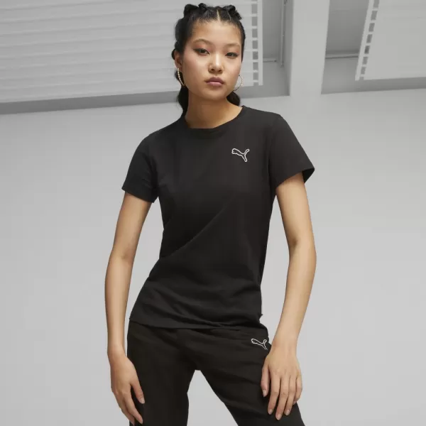  Dámské triko PUMA BETTER ESSENTIALS TEE 675986-01 BLACK 