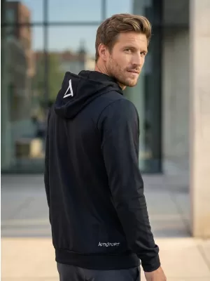 Pánská funkční mikina premium ALTISPORT VOJ/ALM013MI01 ČERNÁ