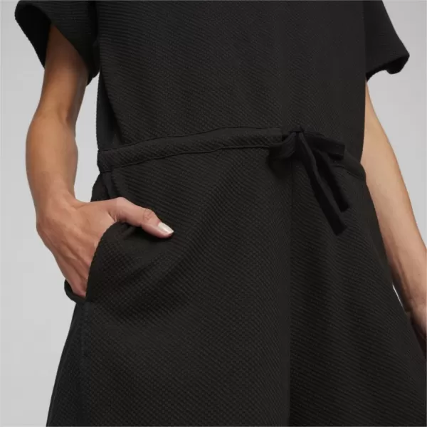  Dámský overal PUMA HER SHORT JUMPSUIT 677891-01 BLACK 