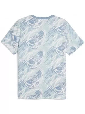 Pánské triko PUMA POWER AOP TEE 678938-20 BLUE