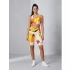 Dámské legíny nad kolena premium ALTISPORT VOJ/ALW019LEG02 ORANŽOVÁ