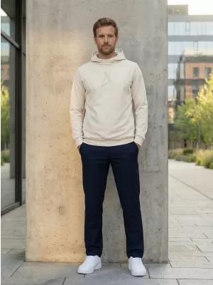 Pánská funkční mikina premium ALTISPORT VOJ/ALM013MI01 HNĚDÁ
