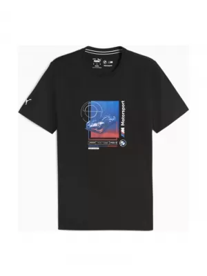Pánské triko PUMA BMW MMS CAR GRAPHIC TEE 2 624158-01 BLACK