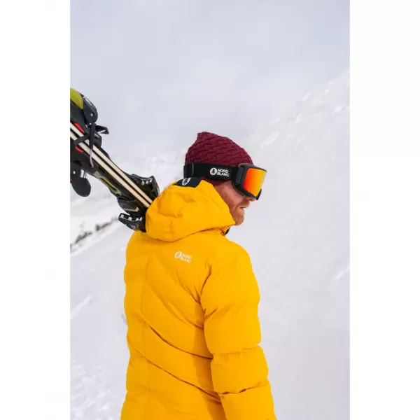  Pánská zimní bunda NORDBLANC BRILLIANCY NBWJM7926 ŽLUTÁ 